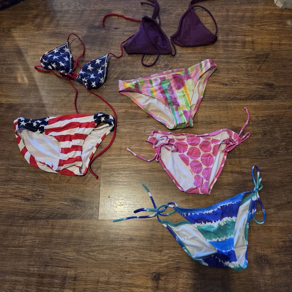 Bikini Swimsuit Bundle Victoria's Secret Small Large Halter PLEASE READ